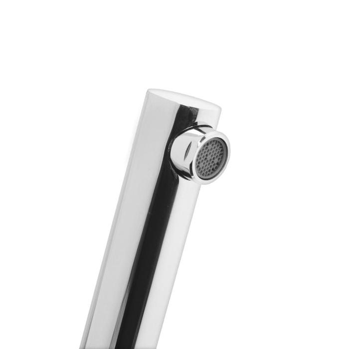 фото Смеситель для раковины accoona a91112, 1-рычажный, латунь, картридж 35мм, h=25см, хром