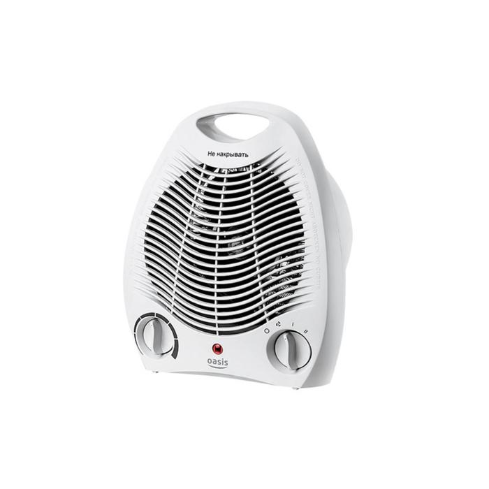 Тепловентилятор Oasis SB-20R (C), спиральный, 1000/2000 Вт, 2 режима, термостат, белый
Тепловентилятор Oasis SB-20R (C), спиральный, 1000/2000 Вт, 2 режима, термостат, белый