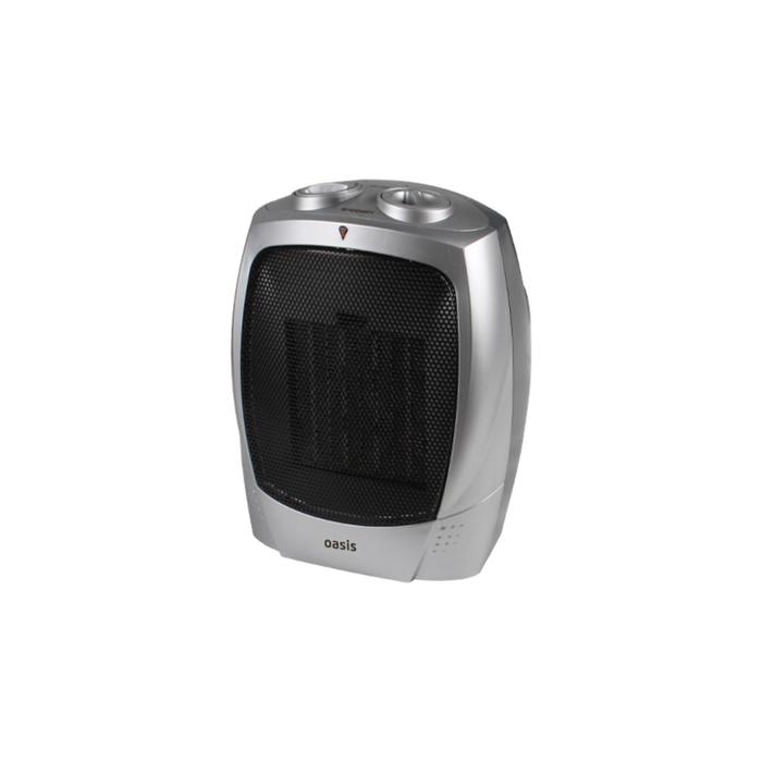 Тепловентилятор Oasis КS-15, керамический, 1500 Вт, 2 режима+обдув, термостат, серый
Тепловентилятор Oasis КS-15, керамический, 1500 Вт, 2 режима+обдув, термостат, серый
