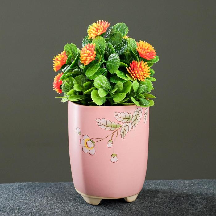 Горшок для цветов "Ветка сакуры" 11*8*8см, МИКС
Горшок для цветов "Ветка сакуры" 11*8*8см, МИКС