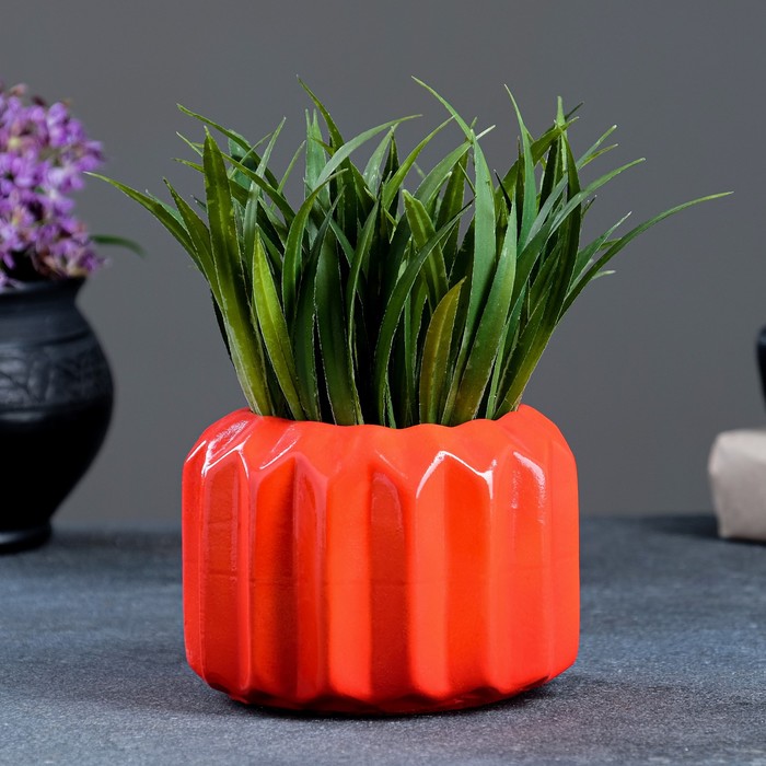 Фигурное кашпо «Грани» 0,6 л красное
Фигурное кашпо «Грани» 0,6 л красное