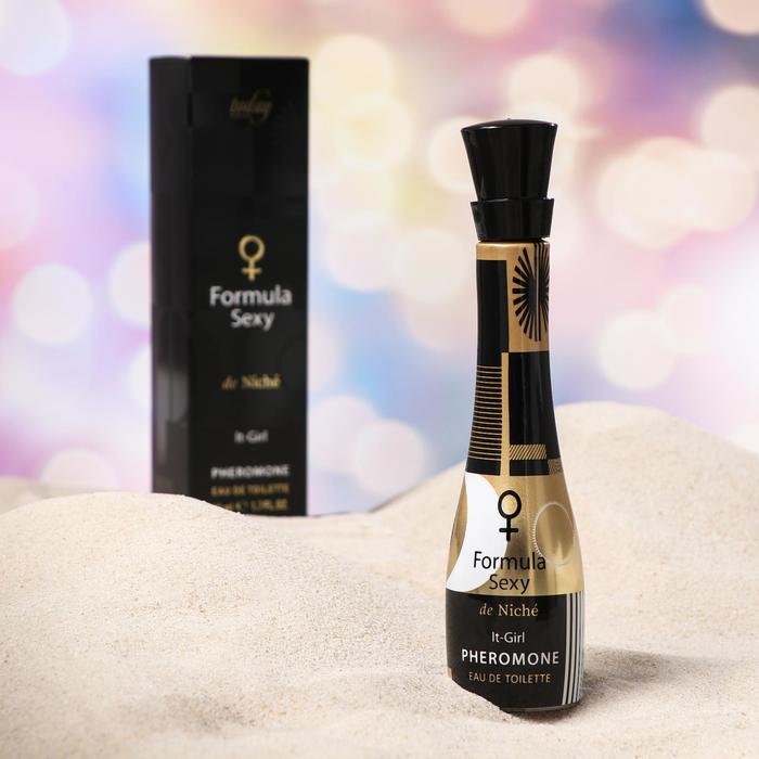 Туалетная вода женская c феромонами Formula Sexy de Niche It-Girl, 50 мл
Туалетная вода женская c феромонами Formula Sexy de Niche It-Girl, 50 мл