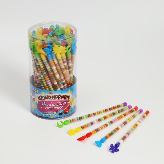 Драже "Шоколарики Волшебная палочка" в шоколадной глазури, 8 г
Драже "Шоколарики Волшебная палочка" в шоколадной глазури, 8 г