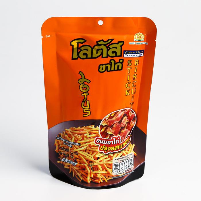 Палочки пшеничные LOTUS со вкусом бекона, 55 г 
Палочки пшеничные LOTUS со вкусом бекона, 55 г