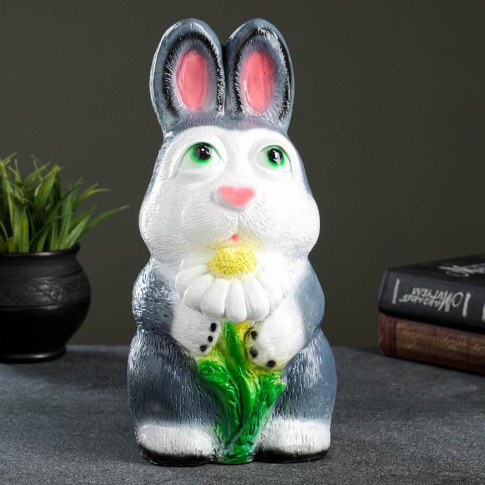 Копилка "Кролик с ромашкой" 18х16х35см
Копилка "Кролик с ромашкой" 18х16х35см