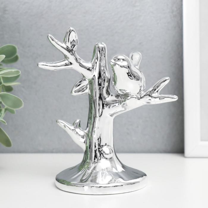 Сувенир керамика "Птичка на серебряном дереве" 13х7,5х7,5 см
Сувенир керамика "Птичка на серебряном дереве" 13х7,5х7,5 см