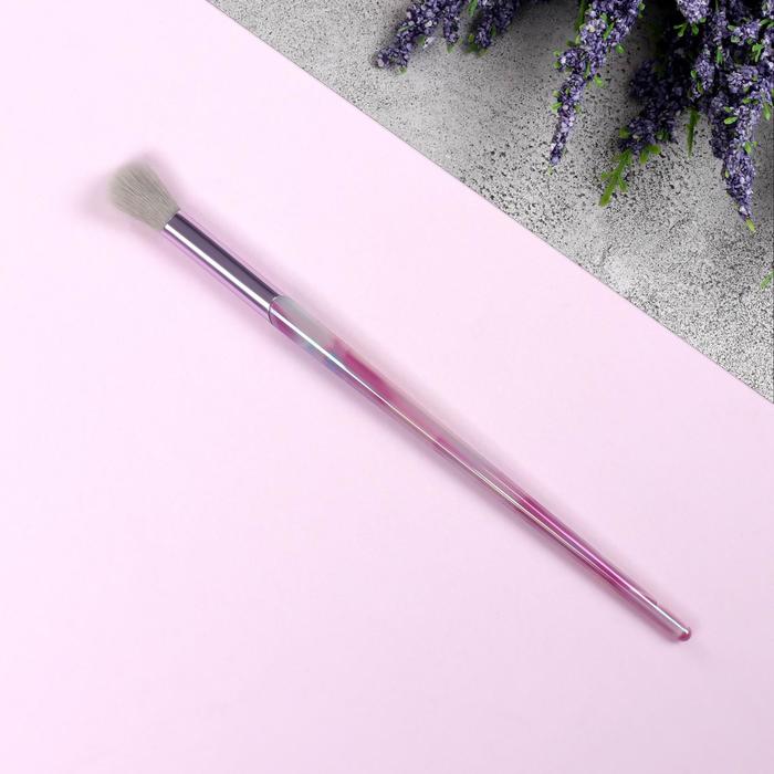 Кисть для макияжа «Перламутр», 17,9 см, цвет сиреневый/белый
Кисть для макияжа «Перламутр», 17,9 см, цвет сиреневый/белый