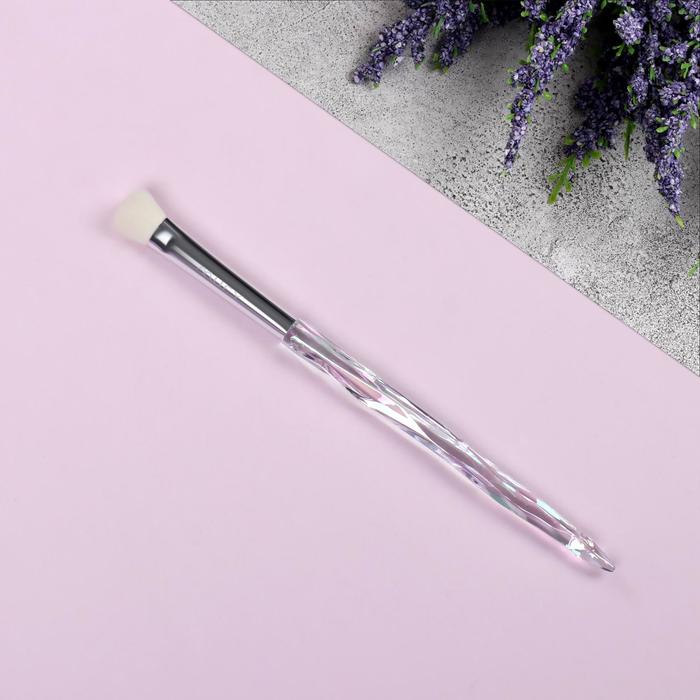 Кисть для макияжа «Nacre», 16,3 см, цвет прозрачный/серебристый
Кисть для макияжа «Nacre», 16,3 см, цвет прозрачный/серебристый