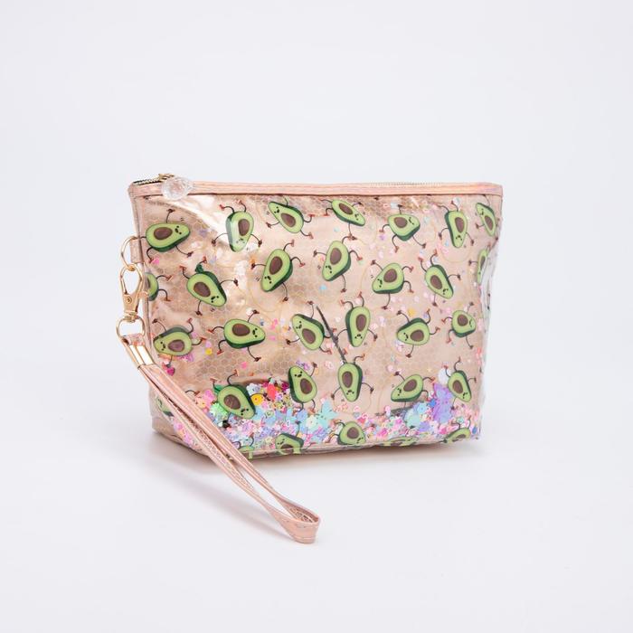 Косметичка на молнии, цвет золотистый
Косметичка на молнии, цвет золотистый