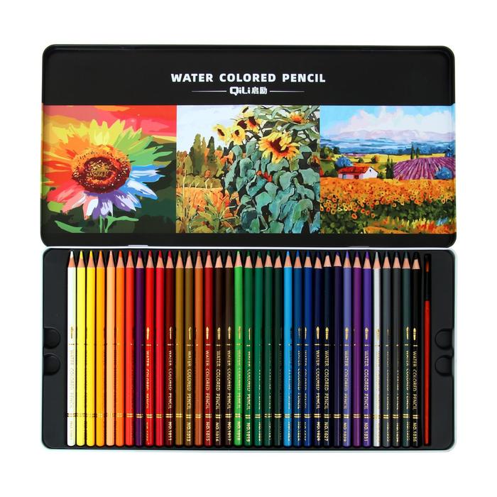 Карандаши акварельные, 72 цвета, в металлической коробке
Карандаши акварельные, 72 цвета, в металлической коробке