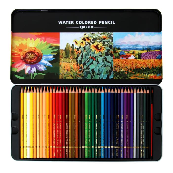 Карандаши акварельные, 120 цветов, в металлической коробке
Карандаши акварельные, 120 цветов, в металлической коробке
