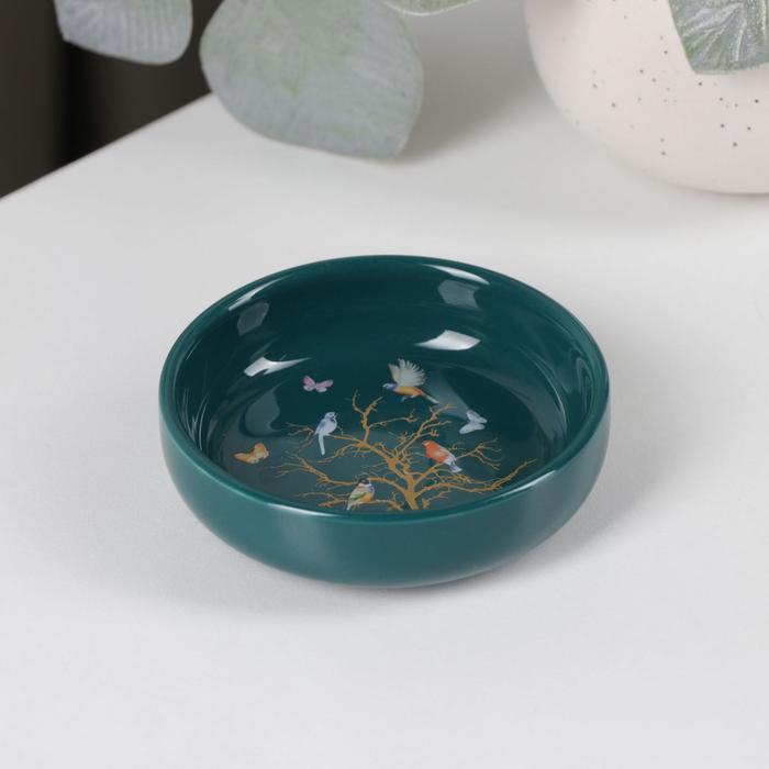 Соусник «Колибри», 8,5×2 см, цвет зеленый
Соусник «Колибри», 8,5×2 см, цвет зеленый