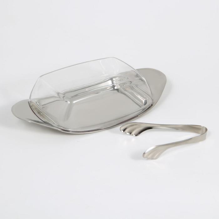 Маслёнка, с пластиковой крышкой, 22,5×11,5×6 см
Маслёнка, с пластиковой крышкой, 22,5×11,5×6 см