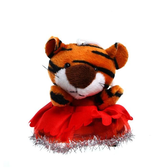Мягкая игрушка «Тигруля в юбке», на подвесе, цвета МИКС
Мягкая игрушка «Тигруля в юбке», на подвесе, цвета МИКС