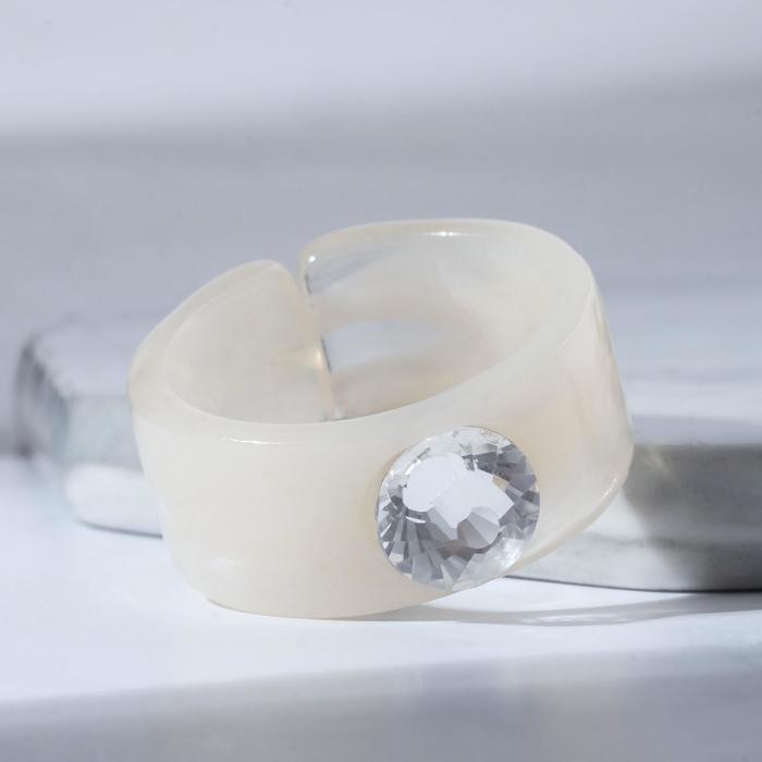 Кольцо из акрила "Драгоценность", цвет бежево-белый, размер 17-17,5
Кольцо из акрила "Драгоценность", цвет бежево-белый, размер 17-17,5