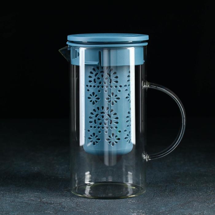 Чайник стеклянный заварочный «Византия», 1 л, 15×10×19 см
Чайник стеклянный заварочный «Византия», 1 л, 15×10×19 см