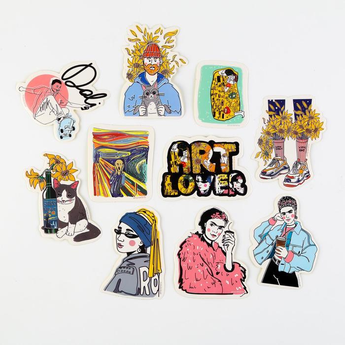 Наклейки Art lover, 10 шт
Наклейки Art lover, 10 шт