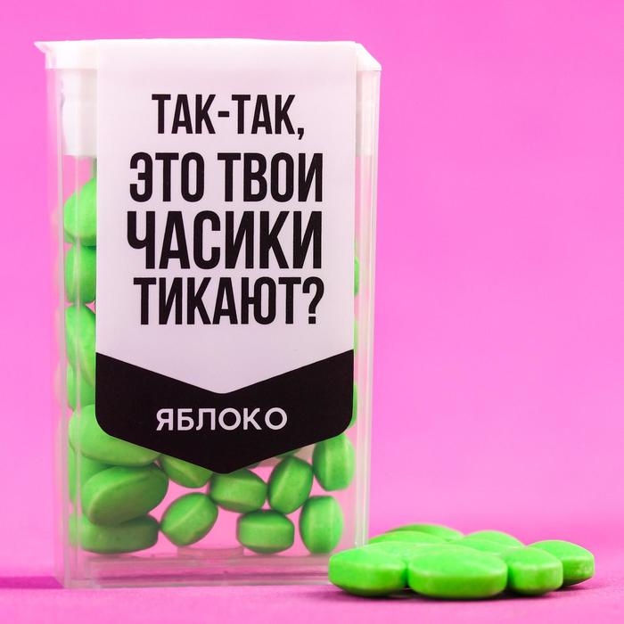 Драже в банке «Тик так», яблоко, 15 г.
Драже в банке «Тик так», яблоко, 15 г.