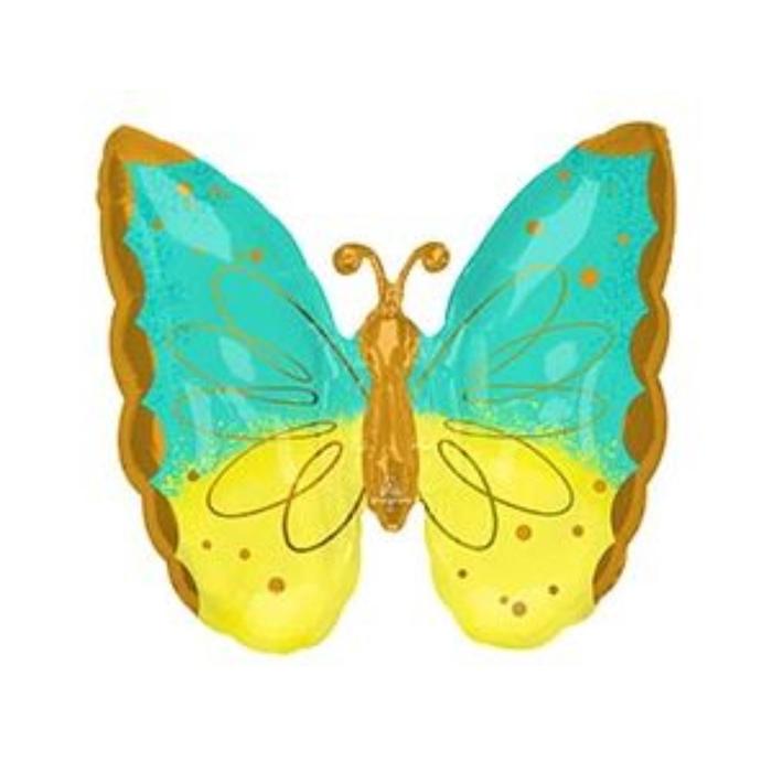 Шар фольгированный 25" «Бабочка», фигура, Mint Yellow
Шар фольгированный 25" «Бабочка», фигура, Mint Yellow