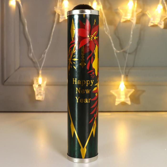 Калейдоскоп "Happy New Year" зелёные ромбы19х4х4 см 
Калейдоскоп "Happy New Year" зелёные ромбы19х4х4 см