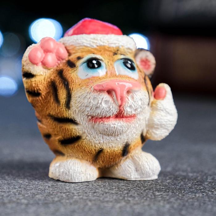 Фигура "Веселый тигр" рыжий, 5,7х5,5х5см
Фигура "Веселый тигр" рыжий, 5,7х5,5х5см