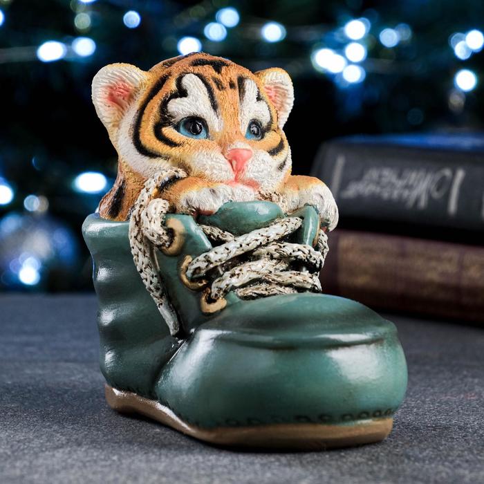 Копилка "Тигренок в башмаке"
Копилка "Тигренок в башмаке"