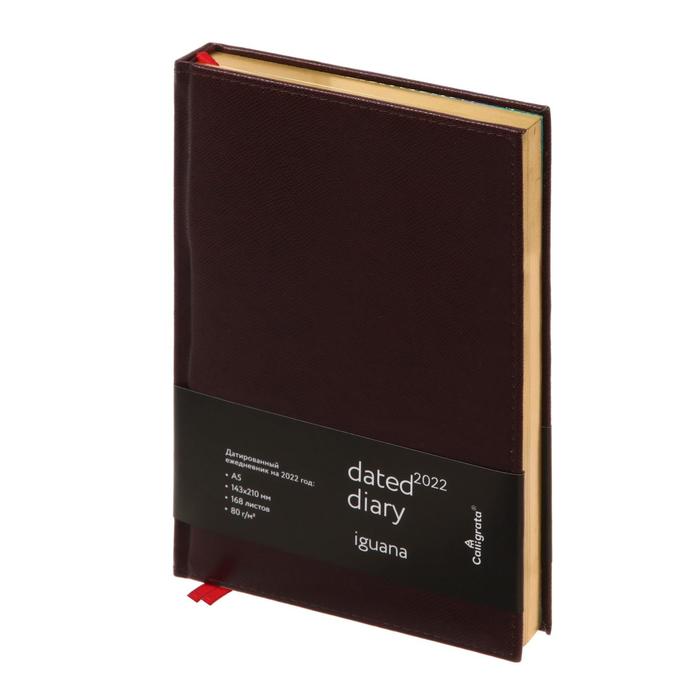 Ежедневник датированный 2022 год "Iguana" A5, 168 листов в линейку, кожзам, под кожу рептилий, золотой срез, 2 ляссе, перфорированные уголки
Ежедневник датированный 2022 год "Iguana" A5, 168 листов в линейку, кожзам, под кожу рептилий, золотой срез, 2 ляссе, перфорированные уголки