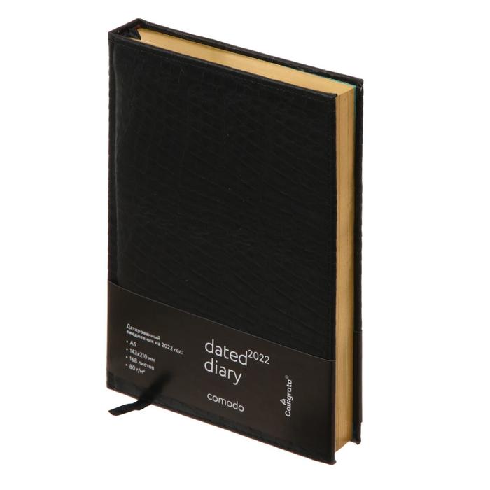 Ежедневник датированный 2022 год "Comodo" A5, 168 листов в линейку, кожзам, под матовую крокодиловую кожу, 2 ляссе, перфорированные уголки
Ежедневник датированный 2022 год "Comodo" A5, 168 листов в линейку, кожзам, под матовую крокодиловую кожу, 2 ляссе, перфорированные уголки