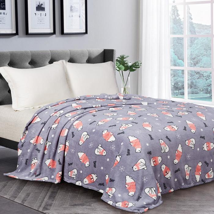 Плед 180х200см, корал-флис
Плед 180х200см, корал-флис