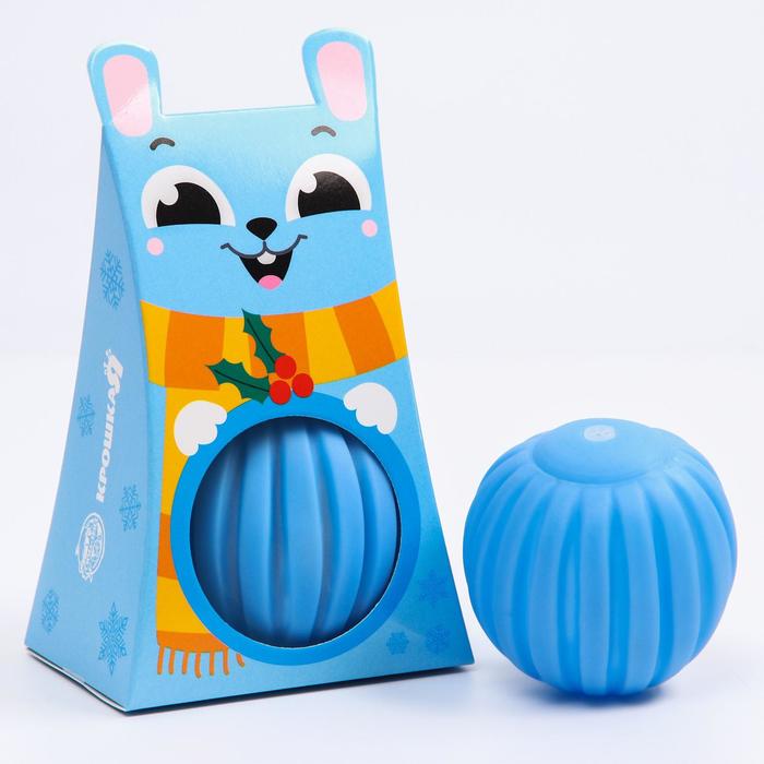 Развивающий массажный рельефный мячик «Зайка», 1 шт.
Развивающий массажный рельефный мячик «Зайка», 1 шт.