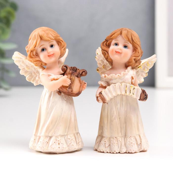 Сувенир полистоун "Ангел в бежевом платье с рюшами - музыкант" МИКС 8,5х4,5х3,8 см
Сувенир полистоун "Ангел в бежевом платье с рюшами - музыкант" МИКС 8,5х4,5х3,8 см