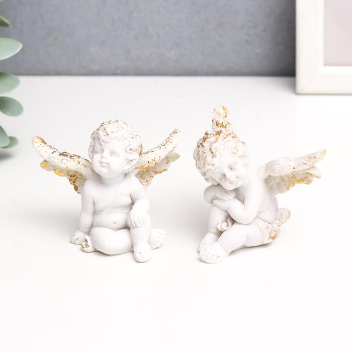 Сувенир полистоун "Белоснежный ангел, золотая патина на крыльях, сидит" МИКС 5,3х6,5х5 см
Сувенир полистоун "Белоснежный ангел, золотая патина на крыльях, сидит" МИКС 5,3х6,5х5 см