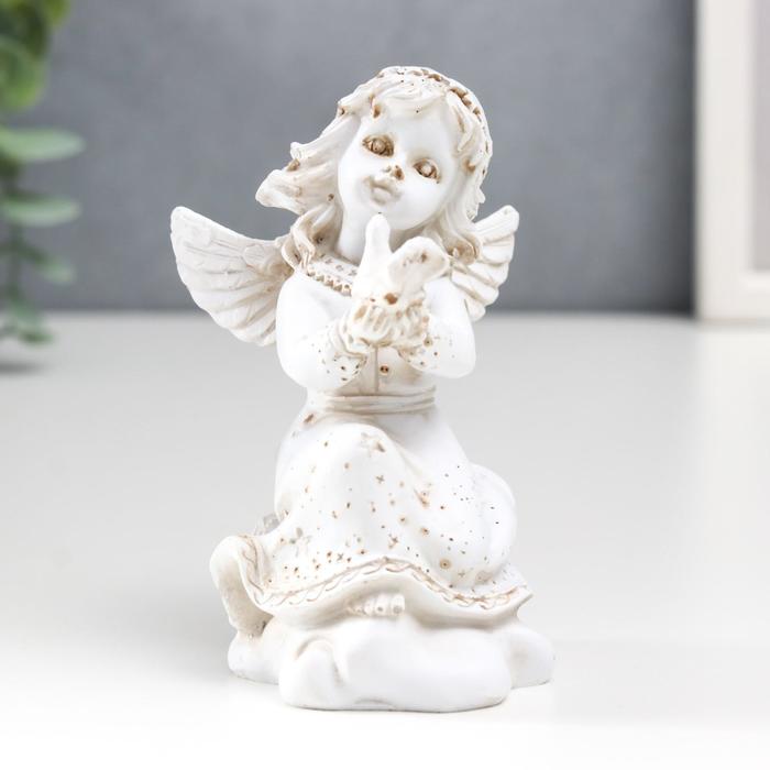 Сувенир полистоун "Девочка-ангел с голубем" серый 9,5х5,8х6,3 см
Сувенир полистоун "Девочка-ангел с голубем" серый 9,5х5,8х6,3 см