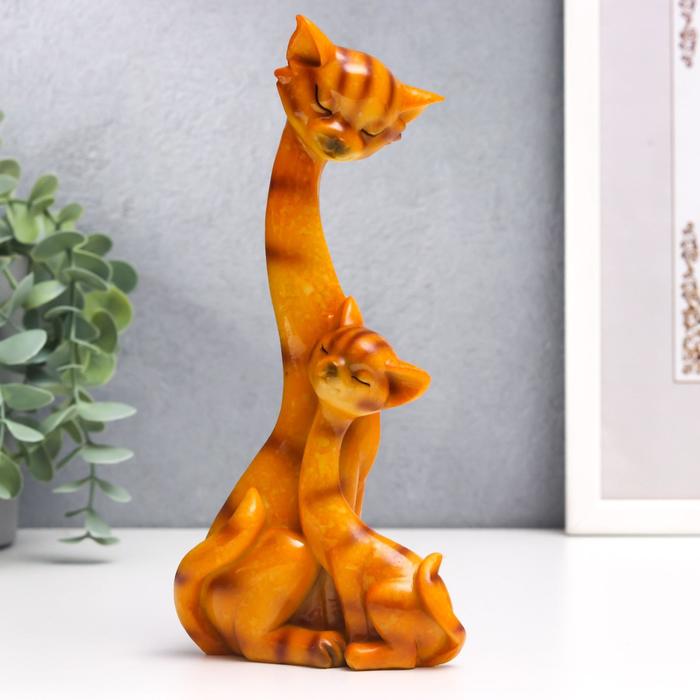 Сувенир полистоун "Полосатая кошечка с котёнком" рыжие 20х9х5,5 см
Сувенир полистоун "Полосатая кошечка с котёнком" рыжие 20х9х5,5 см