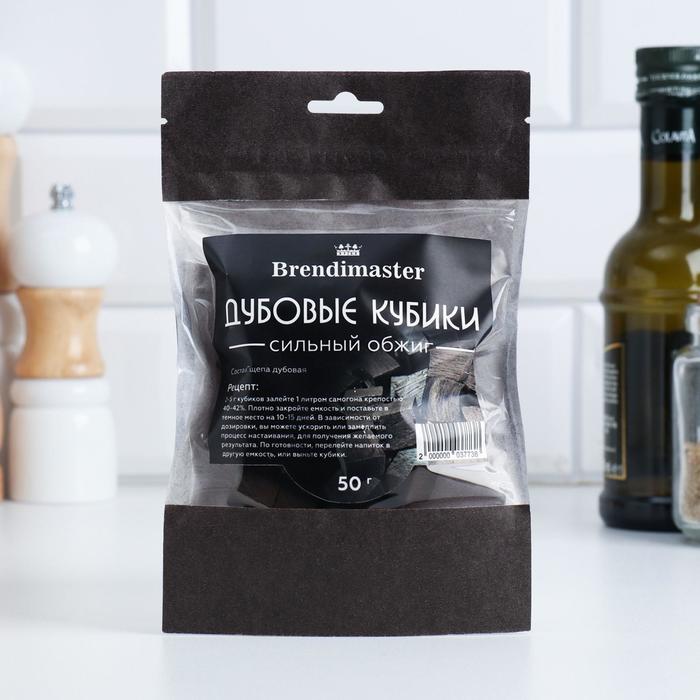 Дубовые кубики для приготовления настойки, сильный обжиг, 50 г
Дубовые кубики для приготовления настойки, сильный обжиг, 50 г
