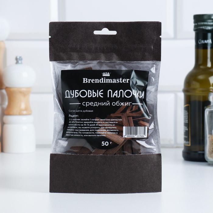 Дубовые палочки для приготовления настойки, средний обжиг, 50 г
Дубовые палочки для приготовления настойки, средний обжиг, 50 г