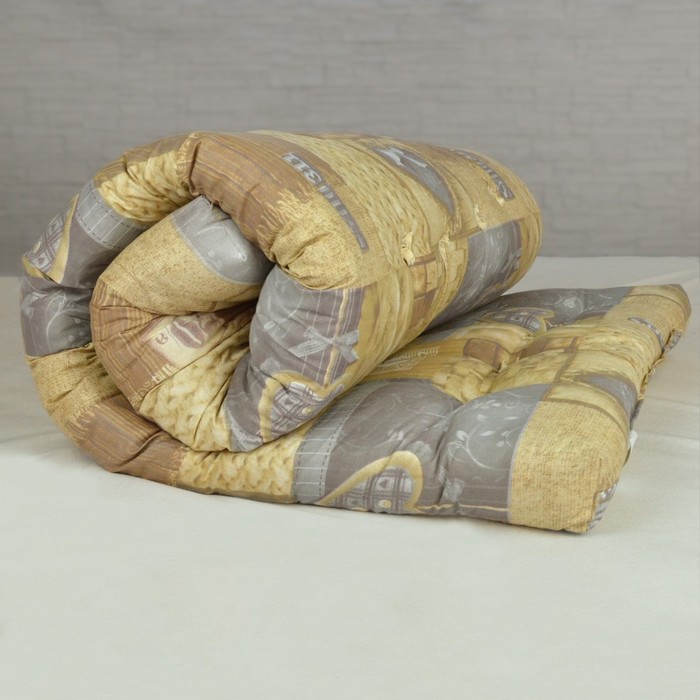 фото Матрас ватный 70х200 см, высота 7 см, чехол полиэстер, микс викторис