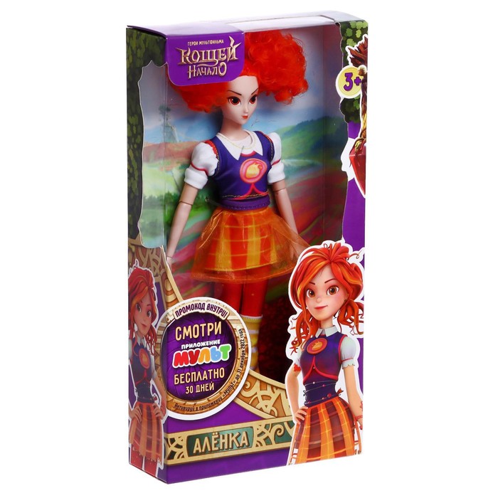 Кукла «Алёнка» серии Кощей, 28 см
Кукла «Алёнка» серии Кощей, 28 см