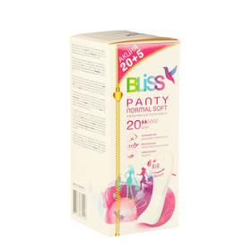Ежедневные прокладки "Bliss" Panty Normal Soft, с улучшеной впитываемостью, 20+5 шт.
Ежедневные прокладки "Bliss" Panty Normal Soft, с улучшеной впитываемостью, 20+5 шт.