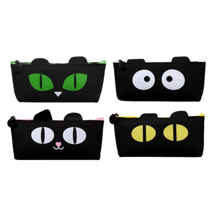 фото Пенал мягкий 1 отд. объем 90*205*45 с ушками leonвergo микс 4 вида 13-22716-10362 leonbergo