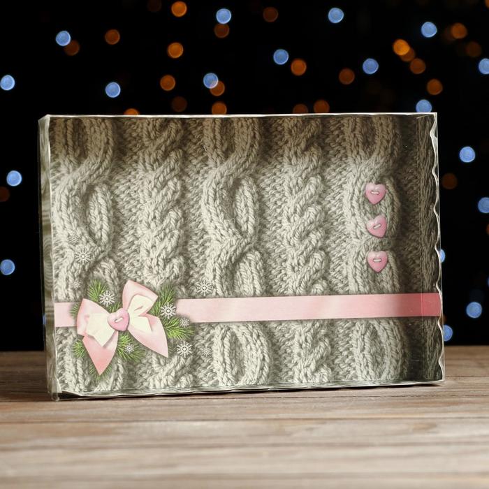 Коробочка для печенья "Теплый Новый Год", 22 х 15 х 3 см
Коробочка для печенья "Теплый Новый Год", 22 х 15 х 3 см