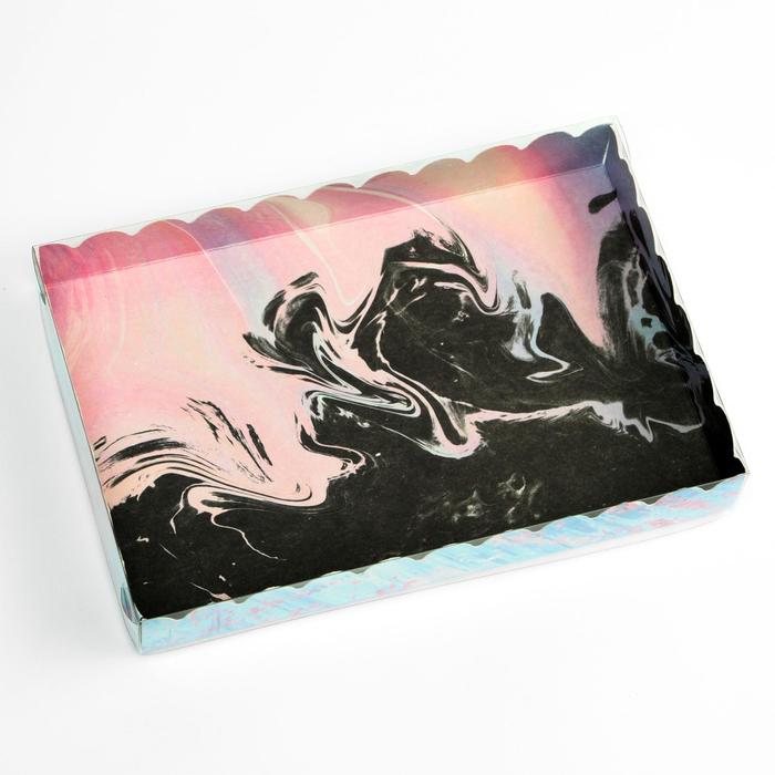 Коробочка для печенья "Мрамор", 22 х 15 х 3 см
Коробочка для печенья "Мрамор", 22 х 15 х 3 см