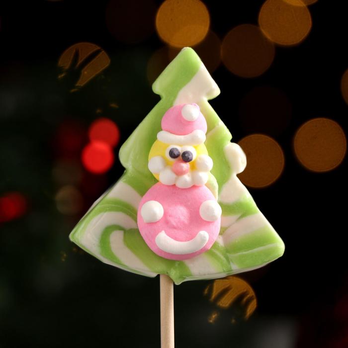 Карамель на палочке «Елочка лолли», дед мороз, 20 г
Карамель на палочке «Елочка лолли», дед мороз, 20 г