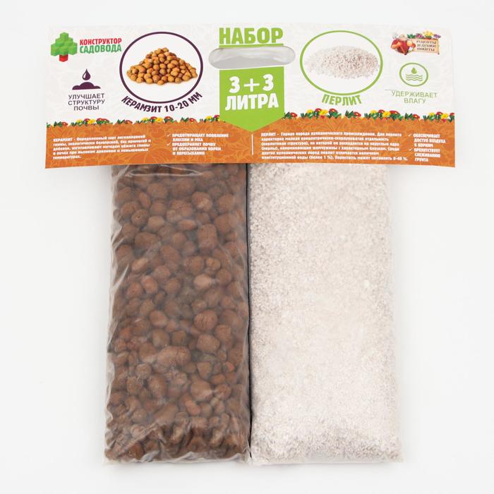 Набор Перлит + Керамзит 10-20 фр. "Рецепты Дедушки Никиты" 3+3л
Набор Перлит + Керамзит 10-20 фр. "Рецепты Дедушки Никиты" 3+3л