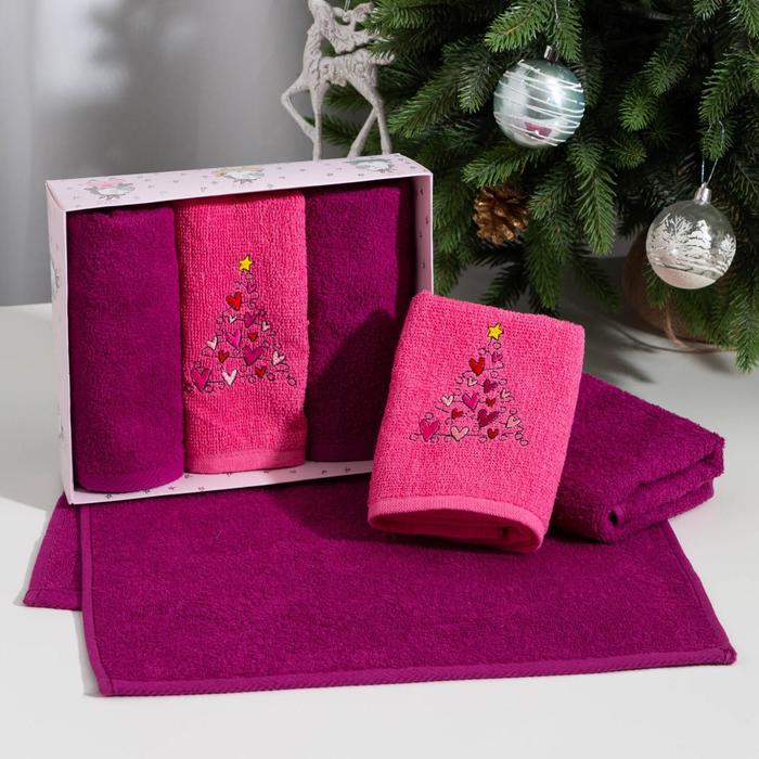 Набор полотенец Экономь и Я "Елочка" 30*60 см-3шт, 100% хл, 320 г/м2
Набор полотенец Экономь и Я "Елочка" 30*60 см-3шт, 100% хл, 320 г/м2