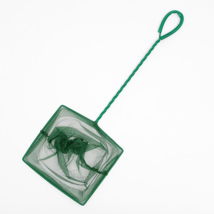 Сачок аквариумный 20 см, зелёный
Сачок аквариумный 20 см, зелёный