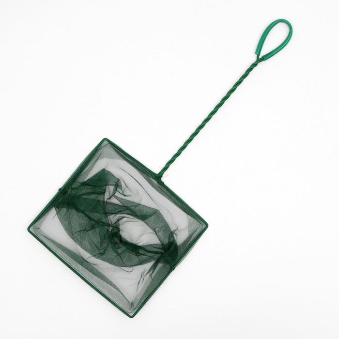 Сачок аквариумный 25 см, зелёный
Сачок аквариумный 25 см, зелёный