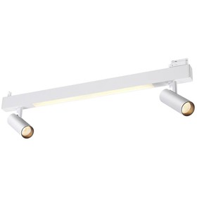 Светильник трековый PORT 1-Ф, 1х30Вт+2х15Вт LED, 4000К, 4200лм, цвет белый
Светильник трековый PORT 1-Ф, 1х30Вт+2х15Вт LED, 4000К, 4200лм, цвет белый