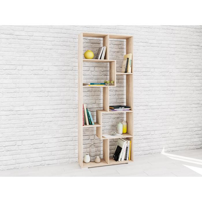 Стеллаж Ромео-8 800х250х1900 дуб сонома 
Стеллаж Ромео-8 800х250х1900 дуб сонома