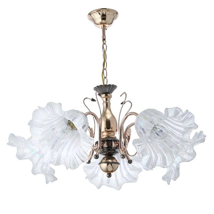 Люстра Наоки 5х15Вт Е27 золото МОДЕЛЬ: СВ-22
Люстра Наоки 5х15Вт Е27 золото МОДЕЛЬ: СВ-22